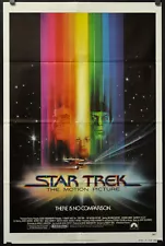 Star Trek The MOTION PICTURE '79 Original 27X41 ADV MOVIE POSTER WILLIAM SHATNER