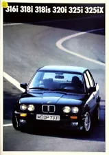 277324) BMW 316i 318i 318is 320i 325i 325iX E30 brochure 01/1990