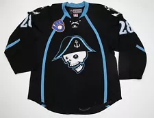 AHL Milwaukee Admirals Game-Worn Jersey 2014/15 #28 NOBR Reebok Edge 2.0 MIC