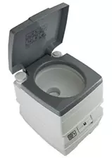 TS-TOILET-5 5 Gallon Flushable Portable Outdoor Toilet With Removable Holding...