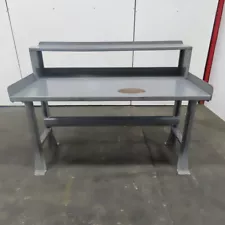 60" x 30" Steel Industrial Work Bench Desk 33" Tall