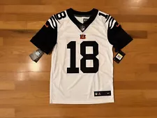 New S Nike AJ Green Cincinnati Bengals Color Rush Limited Vapor White Jersey Men