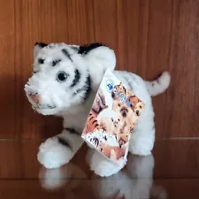 Leosco Collection White Tiger Cub Plush 10” ~ New with Tag