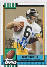 BUBBY BRISTER AUTO 2013 Topps Archives AUTOGRAPH FOOTBALL CARD Steelers Broncos!