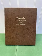 Dansco Coin Album For Kennedy Half Dollars -NO PAGES #8166 In Good Condition