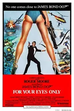 For Your Eyes Only Movie Poster 24 X 36 INCH Sweet!