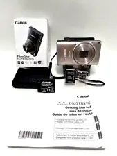 Canon PowerShot ELPH 360 HS 20.2 MP Digital Camera w/Battery & Charger SHIP FAST