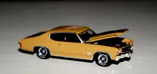 1971 Chevy Chevelle 454 SS '71 Gold 1/64 Car Limited Edition Rubber Tires