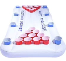 GoPong Pool Lounge Floating Beer Pong Table Inflatable