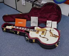 2024 Gretsch G6136T-MGC Michael Guy Chislett Signature White Falcon w/ Case!!!