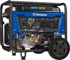 12500 Watt Dual Fuel Home Backup Portable Generator, Remote Electric Start, Tran