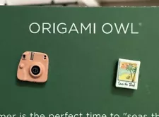 Origami Owl June 2024 COLLECTOR’S CLUB Floating Charms POLAROID CAMERA & PICTURE