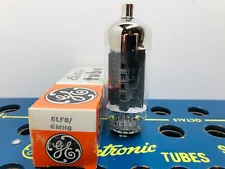 GE 6LX6 6LF6 6MH6 NOS NIB Tall Boy Life Test Excellent Emission Strong Tube