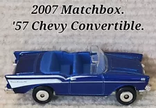 Matchbox '57 Chevy Bel Air Convertible. Loose.