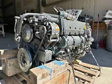 Yanmar 6LYA-STE - 350 HP Marine Diesel Engine - Bobtail - No Gearbox Runs Great