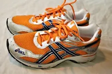 asics gel flash 05 TN489 Womens Size 11 orange running shoe
