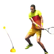 Portable Tennis Trainer Stereotype Swing Ball machine Practice training Tool