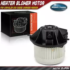 Front HVAC Blower Motor w/ Wheel for Chrysler 300 Dodge Charger Magnum 2005-2007