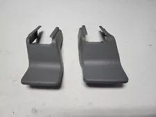 2007 - 2013 Toyota Sequoia Drivers Front Seat Bolt Trim Covers (OEM) Gray