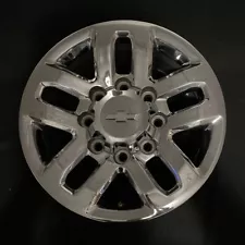 18” CHEVY SILVERADO 2500 3500 LTZ Z71 2015-2019 FACTORY CHROME WHEEL OEM RIM