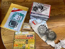 honda dirt bike part CRF 250R 250X Hot Rods Cranks Cylinder Works, K&S Gaskets,