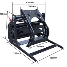 Skid Steer Loader Attachments Wood Clamps Hydraulic Skid Steer Loaders For Sale