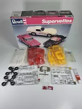 Vintage Revell Supervettes 3 Car Model Car Kit 1:25