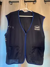 Lowe's Associate Employee Blue Vest