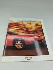 1998 Chevrolet Monte Carlo Sales Brochure Literature Dealer Original Album