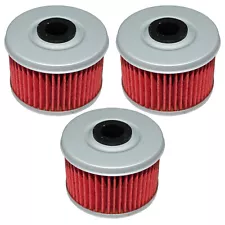 3 Pack Oil Filter for Honda 400 TRX400EX TRX400X Foreman Sportrax 1999-2014