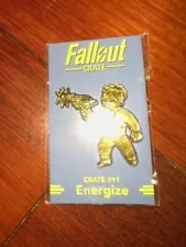 Fallout Enamel Pin Vault Boy Perk S.P.E.C.I.A.L. Loot Crate Energize