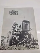 International Cultivators for Cub & Farmall 140 Tractors Showroom Sales Brochure