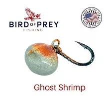 3pk Sheepshead Swing Jigs - Ghost Shrimp - 1/4oz. - Live Bait