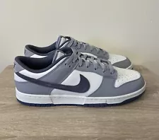 *Nike Dunk Low Retro SE White Light Carbon Grey Shoes (FJ4188 100) Men's