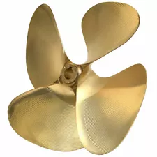 OJ Props Boat Nibral Propeller 950 | WakePro V3 LH 15 x 13P 1 1/8 Bore