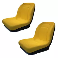 (2) HIGH BACK Seats for John Deere Gator XUV 620i, 850D, 550, 550 S4 UTV Utility