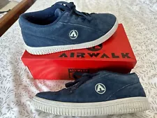 Airwalk The One Blue Suede shoes