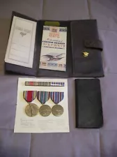 WWll Military Original Collectables/3 Medals,extras