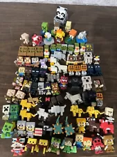 Lot of 98 Minecraft Mini Figures.