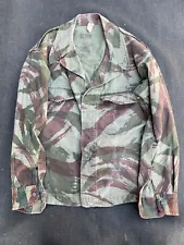 Original Vintage French Army M47 "Light Pattern" Lizard Camouflage Shirt/Jacket