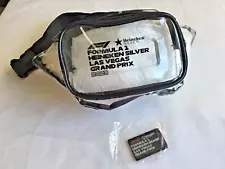 Formula 1 Heineken silver Las Vegas grand prix fanny pack + fridge magnet, New