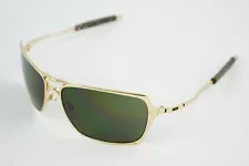 RARE! 05-630 Oakley Inmate Polished Gold / Dark Grey Sunglasses 65-15-120