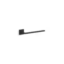 KOHLER Square 10 in. in . Wall Mounted Towel Bar in Matte Black 23291-BL