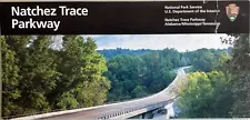 NATCHEZ TRACE PARKWAY NATIONAL PARK SERVICE UNIGRID BROCHURE Map FREE S/H