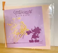 Tokyo Disneyland Not For Sale Limited Flower Card Purple Disney From Japan