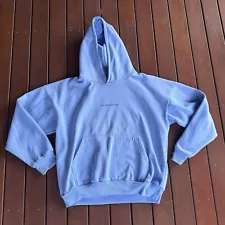 Mr Winston Size S Blue Hoodie Womens Causal