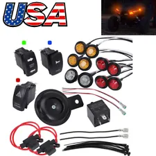 Street Legal Turn Signal Light Horn Kit For Honda Pioneer 500 700 1000 UTV 2019+ (For: 2019 Honda Pioneer 500)