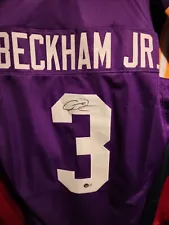 LSU Odell Beckham Jr Jersey Beckett Certified