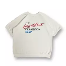 Vintage 90's Chevrolet Heartbeat Chevy Car Sweatshirt