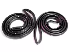 1977-1985 Oldsmobile Delta 88 98 2 door RWD rubber door weatherstrip seals, pr (For: 1977 Oldsmobile Delta 88)